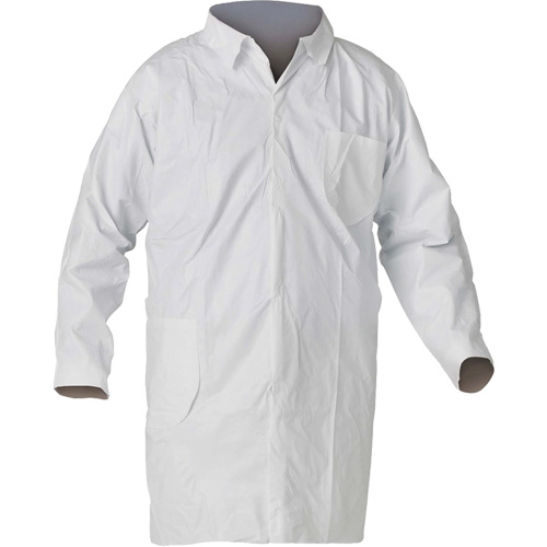 KleenGuard A40 Lab Coat, 3X-Large, White Sécurité Médic