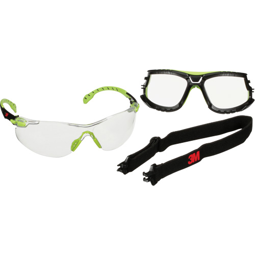 Solus 1000 Series Safety Glasses, Clear Lens, Anti-Fog/Anti-Scratch, ANSI Z87+/Meets/Exceeds CSA Z94.3 Sécurité Médic