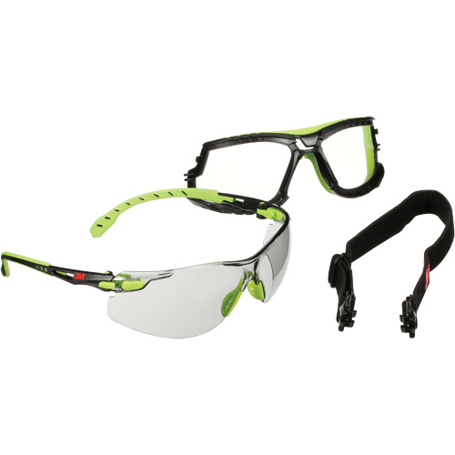 Solus 1000 Series Safety Glasses, Grey Lens, Anti-Fog/Anti-Scratch, ANSI Z87+/Meets/Exceeds CSA Z94.3 Sécurité Médic