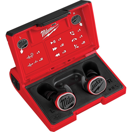 &eacute;couteurs boutons pour le chantier Redlithium USB Bluetooth Sécurité Médic