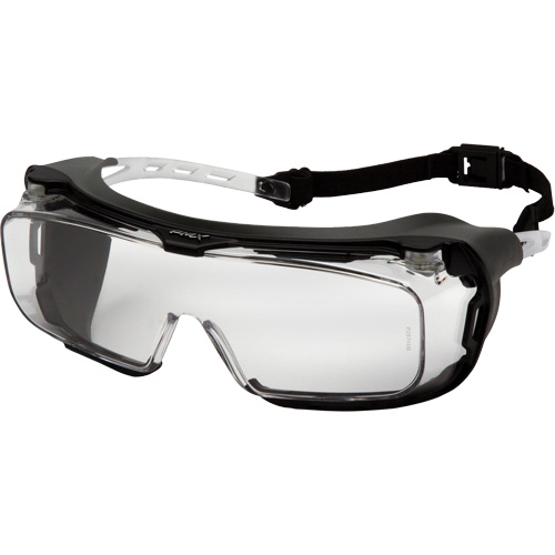 Lunettes &agrave; coques de s&eacute;curit&eacute; Cappture Plus, Lentille Transparent, Antibu&eacute;e, Ventilation Ferm&eacute; Sécurité Médic