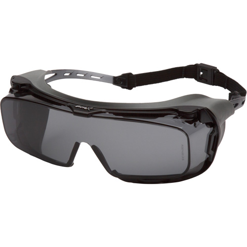 Cappture Plus Safety Goggles, Grey Lens, Anti-Fog, Closed Vent Sécurité Médic