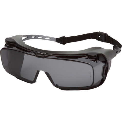 Cappture Safety Glasses, Grey Lens, Anti-Fog, ANSI Z87+/Meets/Exceeds CSA Z94.3 Sécurité Médic