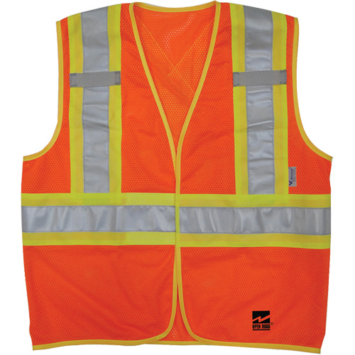 Veste Open Road “BTE”, Orange haute visibilit&eacute;, Moyen/Petit Sécurité Médic