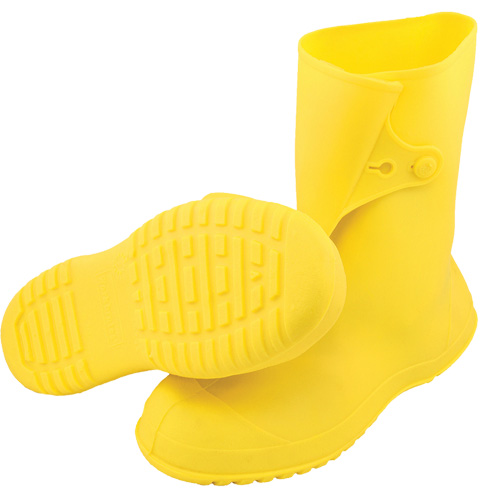 Bottes de travail 10" Workbrutes, PVC, Fermeture Bouton-pression, Convient &agrave; Femmes 8,5 - 10 or Hommes 6,5 - 8 Sécurité Médic