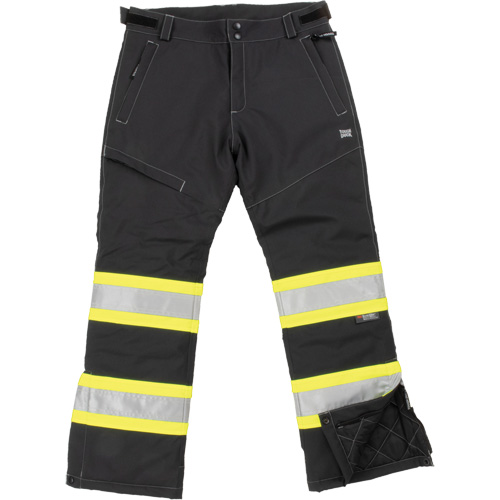 Womens Insulated Flex Safety Pant, Polyester, Large, Black Sécurité Médic