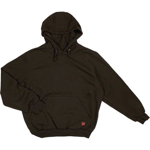 Water Repellent Fleece Pullover Hoodie, Men's, Small, Black Sécurité Médic