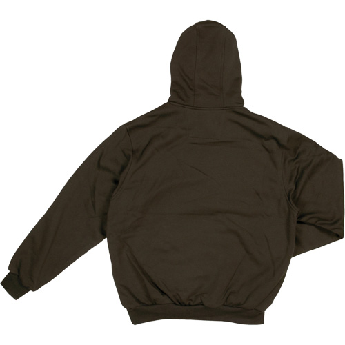 Water Repellent Fleece Pullover Hoodie, Men's, Small, Black Sécurité Médic