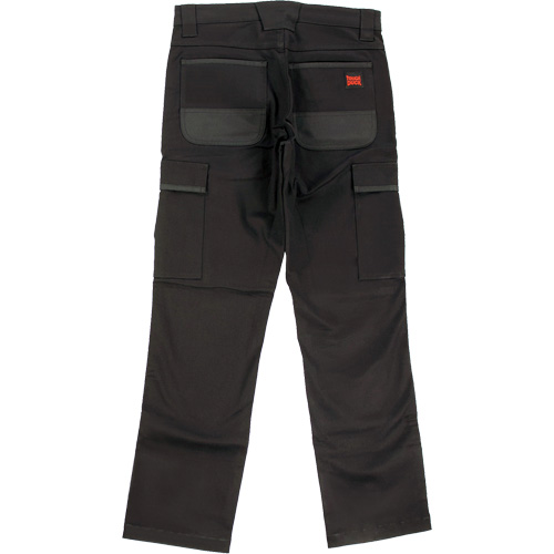 Pantalon de travail WP100, Coton/Spandex, Noir, Taille 4, Entrejambe 30 Sécurité Médic