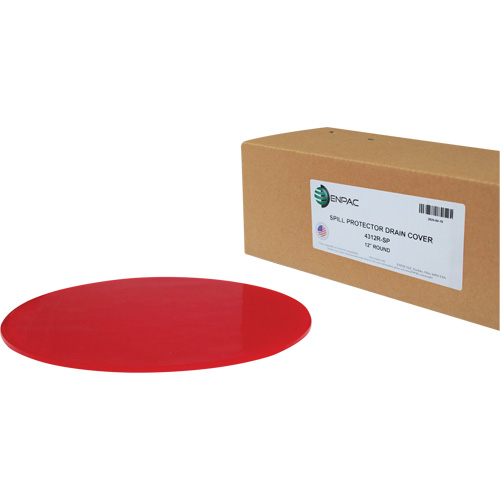 Couvre-drain antid&eacute;versement, Circulaire, 12" dia. Sécurité Médic