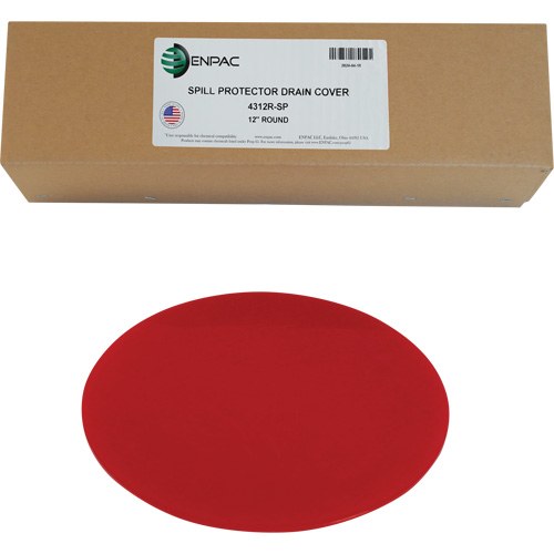 Couvre-drain antid&eacute;versement, Circulaire, 12" dia. Sécurité Médic
