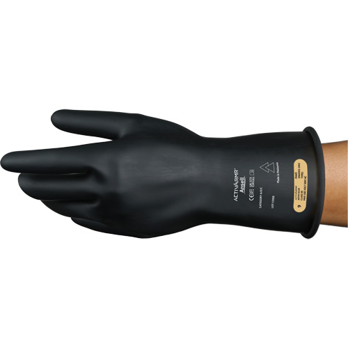 Ultra-Lightweight Electrical Insulating Gloves, ASTM Class 00, Size 7, 11" L Sécurité Médic