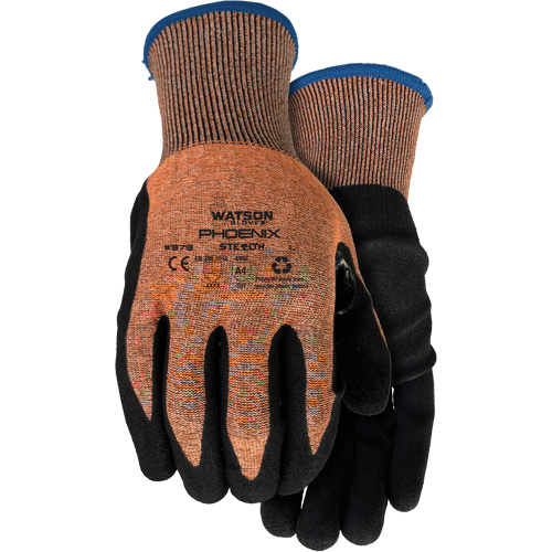 Stealth Phoenix Cut-Resistant Gloves, Size X-Small, 18 Gauge, Nitrile Coated, HPPE/Polyester Shell, ASTM ANSI Level A4 Sécurité Médic