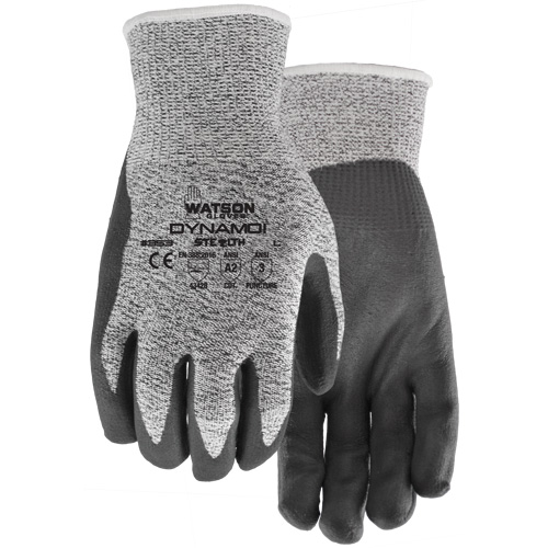 Gants 353 Stealth Dynamo!, Taille Petit, Rev&ecirc;tement Mousse de nitrile, Enveloppe en PEHP, ASTM ANSI niveau A2 Sécurité Médic