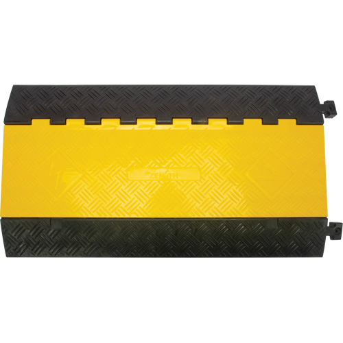 Polyurethane Cable Protector, 5 Channels, 35.43" L x 19.69" W x 2" H Sécurité Médic