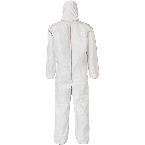 SFR Coveralls with Hood, Medium, White, Tyvek&reg; 400 Sécurité Médic