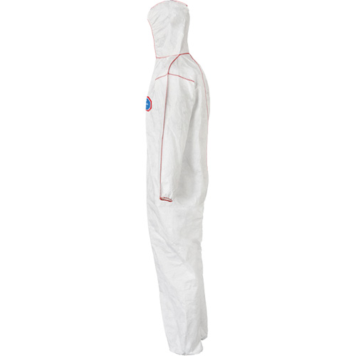 SFR Coveralls with Hood, Medium, White, Tyvek&reg; 400 Sécurité Médic
