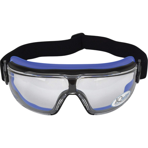 LPX IQuity Safety Goggles, Clear Lens, Anti-Fog/Anti-Scratch Sécurité Médic