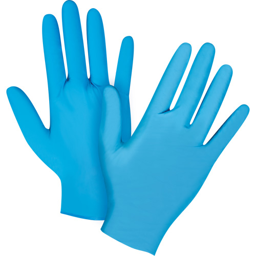Vending Pack Disposable Gloves, Small, Nitrile, 4.5-mil, Powder-Free, Blue, Class 2 Sécurité Médic