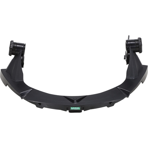 Support PBT V-Gard pour casques MSA &agrave; fente et bordure compl&egrave;te sans contr&ocirc;le des d&eacute;bris Sécurité Médic