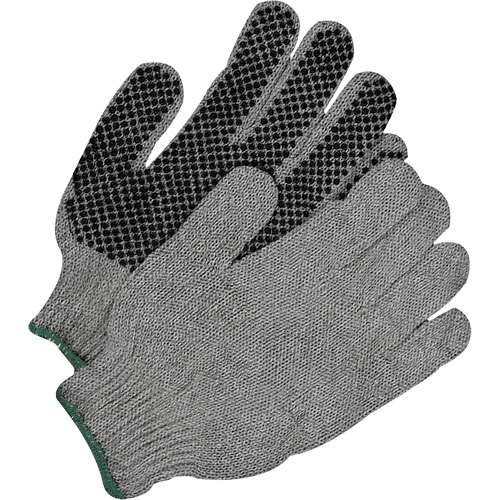 Gants &agrave; prise, Poly/coton, Un c&ocirc;t&eacute;, T-Grand Sécurité Médic