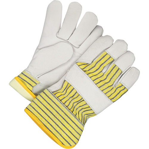 Lined Fitter's Gloves with Safety Cuff, 3X-Large, Grain Cowhide Palm, Thinsulate Inner Lining Sécurité Médic