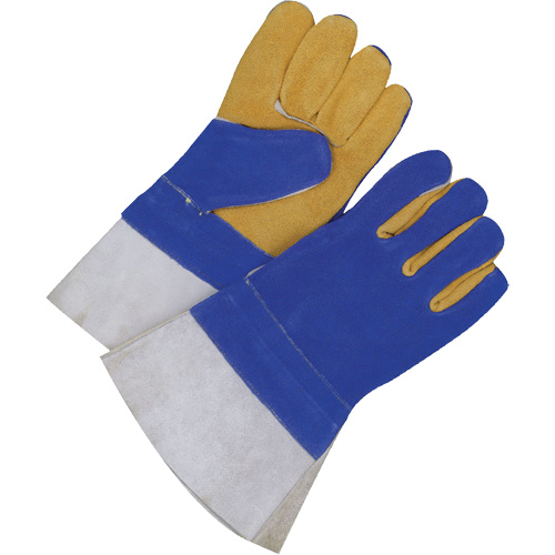 Lined Welder's Gloves with 5" Cuff, Split Cowhide, Size 2X-Large Sécurité Médic