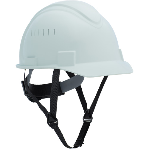 Casque North &agrave; bordure courte, R&eacute;pond aux normes CSA type 1, Suspension Rochet, Ventil&eacute; Sécurité Médic