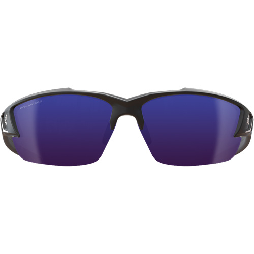 Khor G2 Safety Glasses, Blue Mirror Lens, Anti-Scratch/Polarized, ANSI Z87+/MCEPS GL-PD 10-12/Meets/Exceeds CSA Z94.3 Sécurité Médic