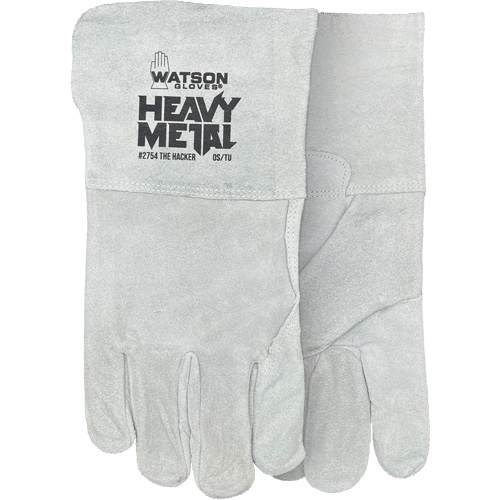 Gants de soudage The Hacker, Cuir de vache refendu, Taille Taille unique Sécurité Médic