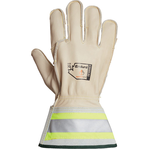 Endura&reg; 365DLX2 Linesman Gloves, Small, Horsehide Palm Sécurité Médic