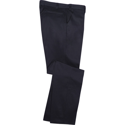Industrial Work Pants, Cotton, Navy Blue, Size 36, 31 Inseam Sécurité Médic