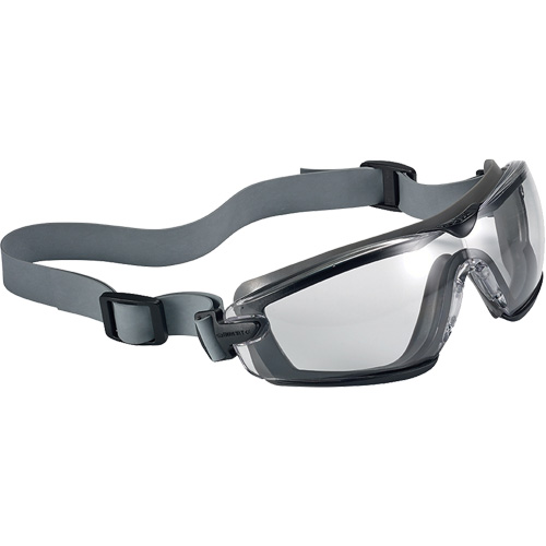 Lunettes de s&eacute;curit&eacute; compactes Cobra TPR, Lentille Transparent, Antibu&eacute;e/Anti-&eacute;gratignures, Ventilation Ferm&eacute; Sécurité Médic