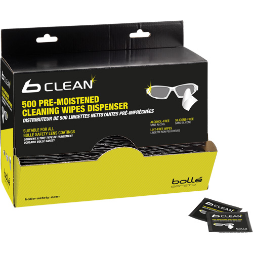 B-Clean B500 Pre-Moistened Cleaning Wipes Sécurité Médic