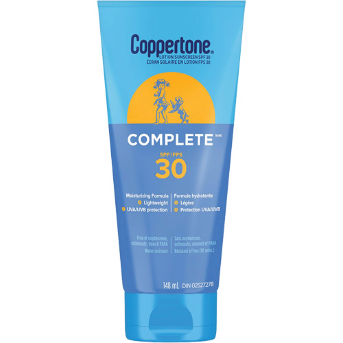 Protection solaire compl&egrave;te Coppertone, FPS 30, Lotion Sécurité Médic