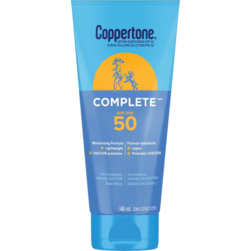 Protection solaire compl&egrave;te Coppertone, FPS 50, Lotion Sécurité Médic