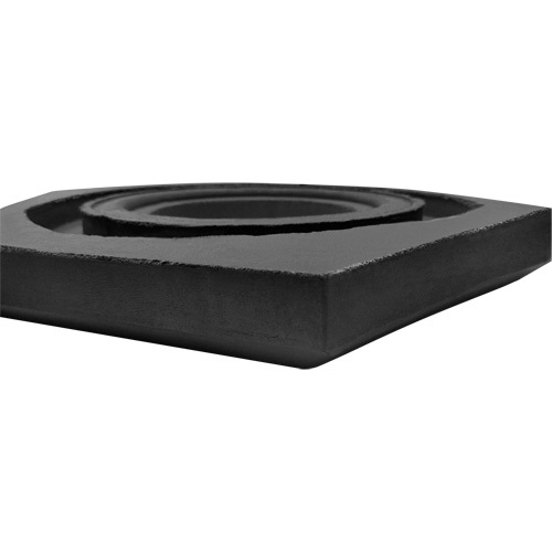 Rubber Channelizer Base, 15 lbs. Sécurité Médic
