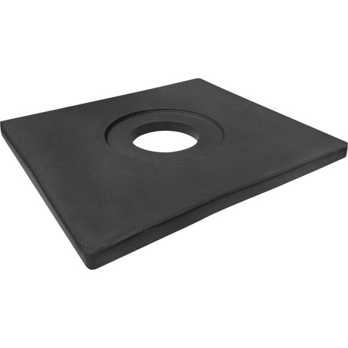 Rubber Delineator Post Base, 10 lbs. Sécurité Médic