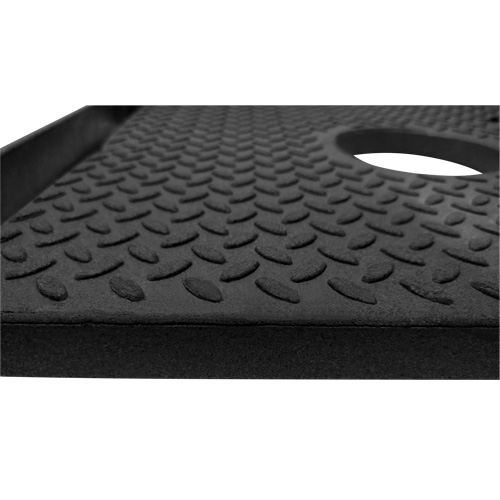 Rubber Delineator Post Base, 10 lbs. Sécurité Médic