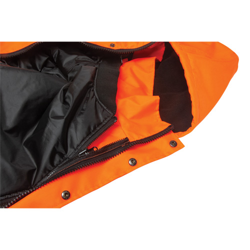 Waterproof 7-in-1 Winter Parka, High Visibility Orange, Large Sécurité Médic