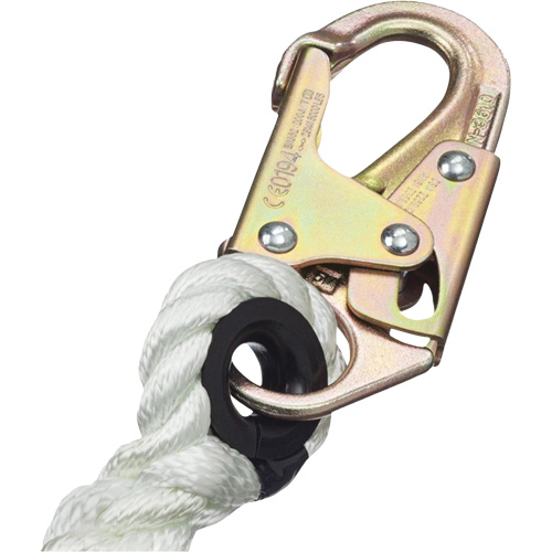 LAN-1222-4 5/8" Restraint Rope Lanyard, 1 Legs, 4', CSA Class A Sécurité Médic