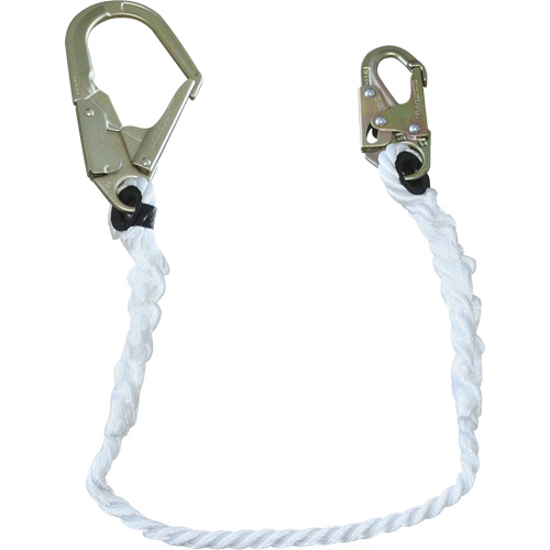 LAN-1242-4 5/8" Restraint Rope Lanyard, 1 Legs, 4', CSA Class A Sécurité Médic