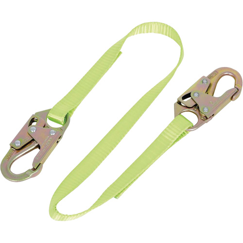 LAN-3400-4 Longe &agrave; sangle de retenue, 1 branches, 4', Classe CSA B Sécurité Médic