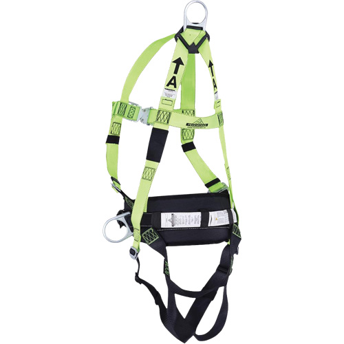 FBH10000L1020-S  Harnais de s&eacute;curit&eacute; s&eacute;rie entrepreneur avec ceinture de positionnement, Certifi&eacute;e CSA, Classe ALP, Petit Sécurité Médic