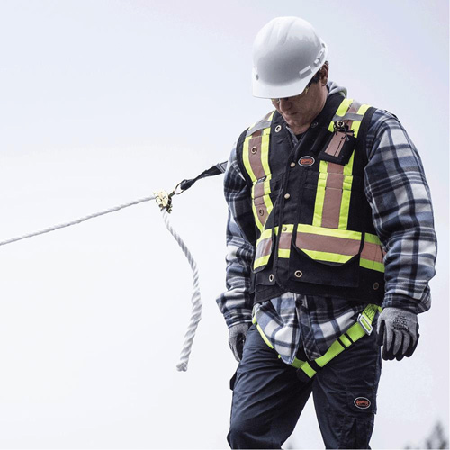 RK4-25 Compliance Roofer's Kit with Reusable Bracket, Roofer's Kit Sécurité Médic