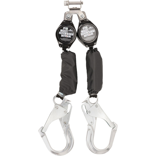 SRL-70602-6LE Self-Retracting Lifeline with Pack, 6', Dyneema&reg;, Swivel Sécurité Médic