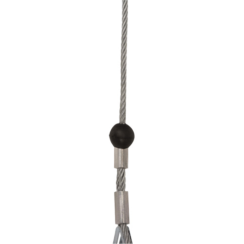 SRL-73302-20LE Self-Retracting Lifeline, 20', Galvanized Steel, Swivel Sécurité Médic