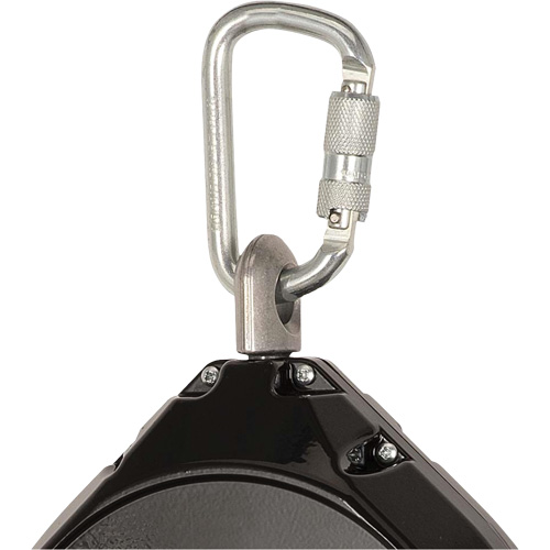 SRL-73302-60LE Cordage de s&eacute;curit&eacute; autor&eacute;tractable, 60', Acier galvanis&eacute;, Pivotant Sécurité Médic