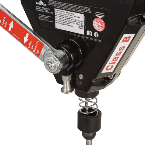 SRL-73303-60 Cable Self-Retracting Lifeline with Recovery, 60', Galvanized Steel, Swivel Sécurité Médic