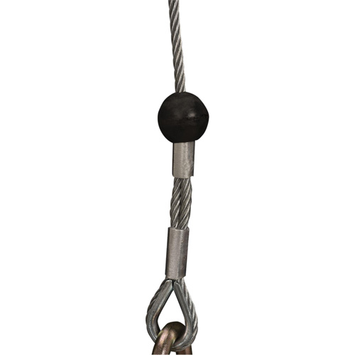 SRL-73303-96 Cable Self-Retracting Lifeline with Recovery, 96', Galvanized Steel, Swivel Sécurité Médic